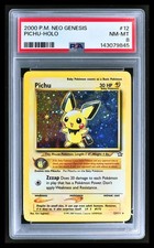 Pichu Holo 12/111 Pokemon Neo Genesis PSA 8 picture
