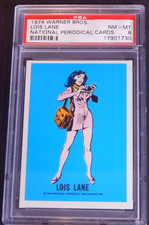 Vintage 1974 WARNER BROS Wonder Bread DC NATIONAL PERIODICAL Lois Lane PSA 8 picture