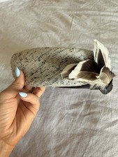1950/60s Vintage Tweed women's pillbox hat w/feathers picture