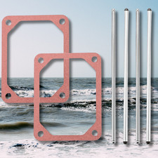IMPROVED INTAKE & EXHAUST PUSH RODS FITS BRIGGS INTEK V TWIN ENGINES picture