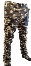 GUAPI Blood Diamond Pants Stack Camo Distressed Mens 36 x 46(Length) Limited NEW picture