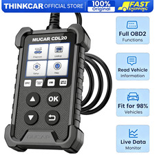 MUCAR CDL20 OBD2 Scanner Auto Engine System Diagnostic Tool DTC Lookup Live Data picture