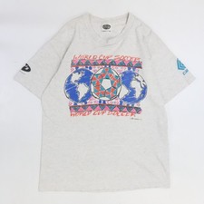 Vintage Campea World Cup Soccer Football T-Shirt Size XL FIFA 90s picture