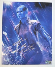 Karen Gillan Autograph Nebula 8x10 Marvel Guardians Beckett BAS COA picture