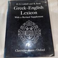 Greek-English Lexicon, Ninth Edition with a Revised Supplement  picture