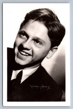 Postcard RPPC American Actor Singer Mickey Rooney Andy Hardy M970 picture