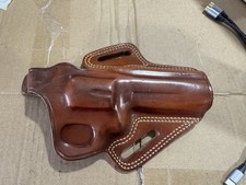 Galco FLETCH FL104 Leather Holster S&W 686 586 Ruger GP100 Colt Python 4” RH picture