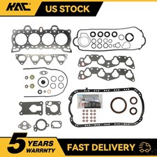 MLS Head Gasket Set Intake Manifold Valve Cover Gaskets For 88-95 Civic 1.5L picture
