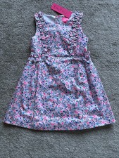 Lilly Pulitzer Little Girls Amia Fun Sun Repeat Ditsy Size 7 picture