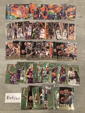 1994-1995 & 1995-1996 Fleer Basketball Insert Complete Sets Pro Visions Total D picture