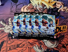 DragonBall Fusion World FB10 Cross Force 5x Booster Pack Bundle Sealed English  picture