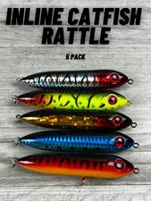 Line Float for Santee Rig Catfishing Rattling Demon Dragon Style Peg 5 Pack picture