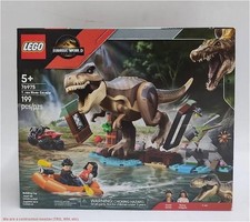 LEGO Jurassic World T Rex River Escape Dinosaur Toy 76975 *SEE DETAILS* picture