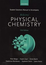 Student Solutions Manual to accompany Atkins' Physical Chemist... picture