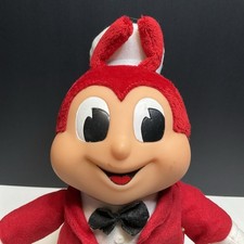 RARE Vintage 30 Year Anniversary Jollibee Stuffed Plush Mascot Toy 12