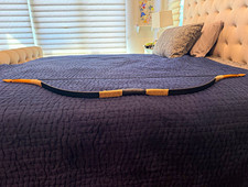 Mongolian traditional recurve bow 58” wood. 30 pound draw at 28”. picture