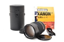 [Almost Unused/w box]Konica Hexanon AR 135mm f/2.5 MF Telephoto Lens From JAPAN picture
