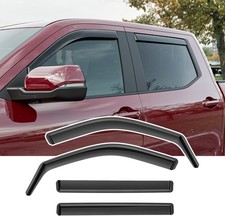 In Channel Window Sun Rain Visor Wind Guard For 2022-2026 Ford Maverick Crew Cab picture