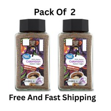 (Pack 2) Great Value 100% Arabica Colombian Instant Coffee,Medium-Dark Roast,7oz picture