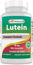 Best Naturals Lutein 40 mg with Zeaxanthin- 120 Tablets picture