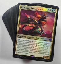 MTG Commander Pantlaza Sun Favored Complete Dinosaur EDH Deck with Rares picture
