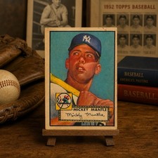 Vintage-Style Souvenir - Mickey Mantle 1952-Inspired Rookie OC Novelty Card picture