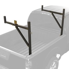 Elevate Outdoor Pickup Truck Steel Ladder Rack No-Drill Adjustable 250lb Cargo picture