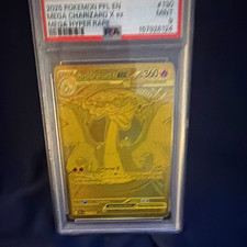 2016 Pokemon TCG Fates Collide Mega Charizard EX 69/124 PSA Graded Holo picture