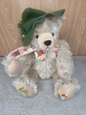 “Max Hermann” 100 Year Happy Wanderer Mohair Musical Teddy Bear Limited Edition picture
