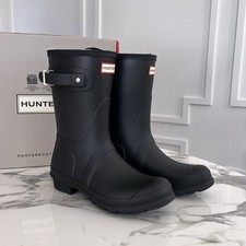 NWT - Hunter Women's Original Short Boots ☔👢 picture