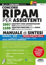 AA.VV. Concorsi RIPAM per assistenti 3997 assistenti varie amministr (Paperback) picture