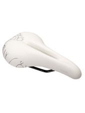 Terry Women's Butterfly Cromoly Bike Seat, Comfortable Center Cutaway (WHITE) picture