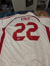 Ricardo Kaka Autographed Brazil Jersey Beckett BAS picture