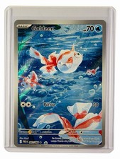 Pokemon Goldeen 087/084 Pitch Black Illustration Rare Holo Full Art NM picture