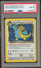 2000 DARK DRAGONITE HOLO RARE TEAM ROCKET POKEMON TCG PSA 8 NM-MINT #5/82 picture