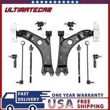 10Pcs Front Lower Control Arms Ball Joints Kit For Jetta Golf Eos GTI A3 Quattro picture