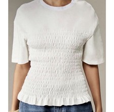 H&M White Top Size XS picture