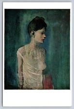 Pablo Picasso Femme En Chemise c.1905 Tate Gallery Art Postcard picture