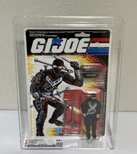 GI Joe 1989 Snake Eyes MOC AFA CAS 75+ Clean Card HIGH SUB C75/B85/F85 picture