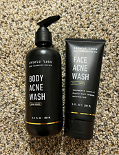 Shield Labs Benzoyl Peroxide Max Strength Men's Body + Face Acne Wash Set picture