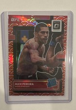 2023 Panini Donruss Optic UFC - Rated Rookie Alex Pereira #108 Photon Prizm (RC) picture