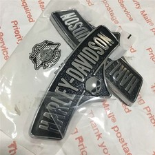 OEM CVO Breakout Fuel Tank Emblems Badges Softail Dyna Touring Harley 14100352 picture