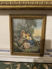 Rococo Pastoral Watercolor Painting picture