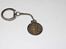 Vintage St. Christopher Keychain Medallion picture