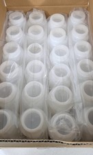 VWR 1L Wide Mouth HDPE Laboratory Bottles  w/  Caps  CASE OF 24 picture