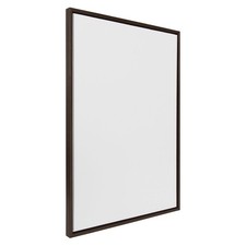 Kate and Laurel Sylvie Blank Framed Canvas 28x38 Brown - Paint-Your-Own Art picture