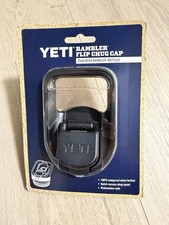 New Yeti Rambler Flip Chug Cap 100% Leakproof Quick-Access Spout Black picture