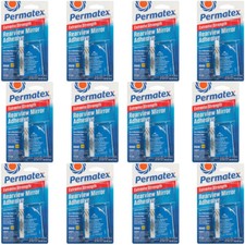 Permatex 81840 Professional Strength Extreme Rearview Mirror Adhesive Pack of 12 picture