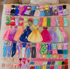 50PCS Handmade Barbie Doll Clothes Set for 11.5