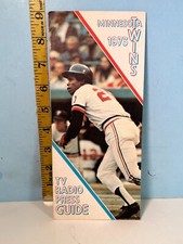 1973 Minnesota Twins Baseball Press TV Radio Media Guide picture